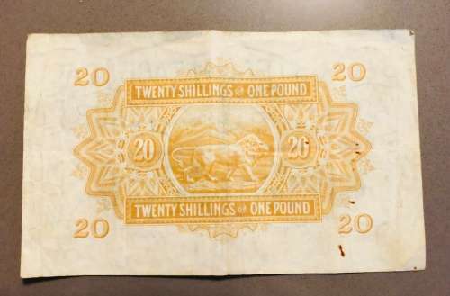 Collectors Note!!!!The Eastafrican Currency Board-Twenty Shillings-One Pound!!!