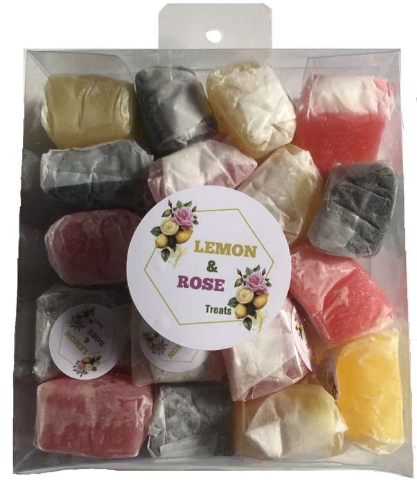 Extra Large (500g) gift box of Hand-made Mixed Turkish Delight