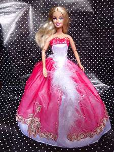 Barbie Fashion House -  Clothes, Handmade, Formal Evening Dress, Gown
