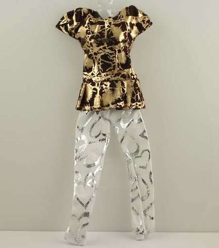 Barbie Fashion House, Handmade,  2pcs pants set
