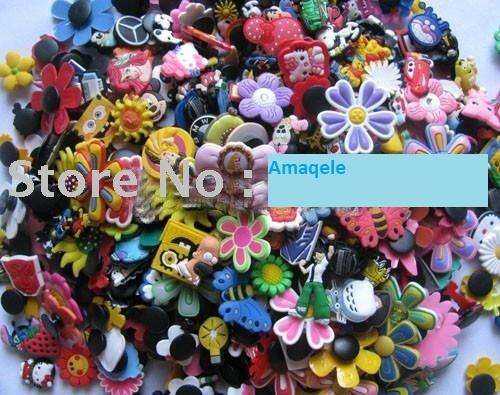 25 Different Shoe Chamrs, fits Crocs and similar Shoes - great for Party Packs or Stocking Filler