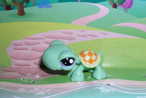 Last One - Littlest Pet Shop Turtle #1942