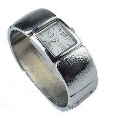 Bracelet Watch White Face, Silver Tone Bracelet