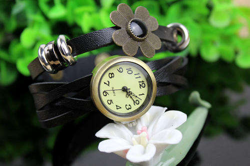NEW - Woven Bracelet Watch / Charm Watch