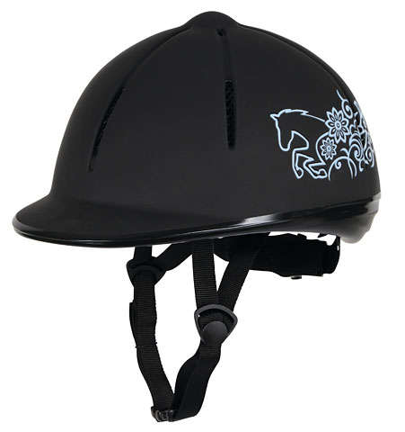 Do not compromise - Kids Riding Helmet Black  Size 50 - 54