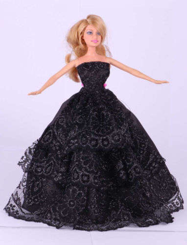 Barbie Fashion House -  Clothes, Handmade, Clothing - Evening Dress Gown