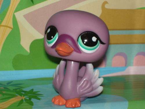 Littlest Pet Shop, Special Edition Purple Swan #1400