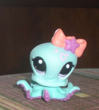 Only One, Littlest Pet Shop Octopus Turquoise