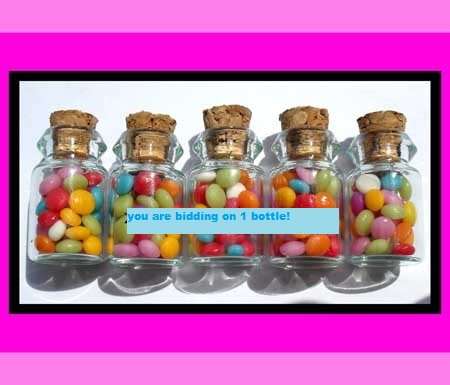 Barbie Miniature Food, Re ment, Small bottle with smarties, 1pcs!!