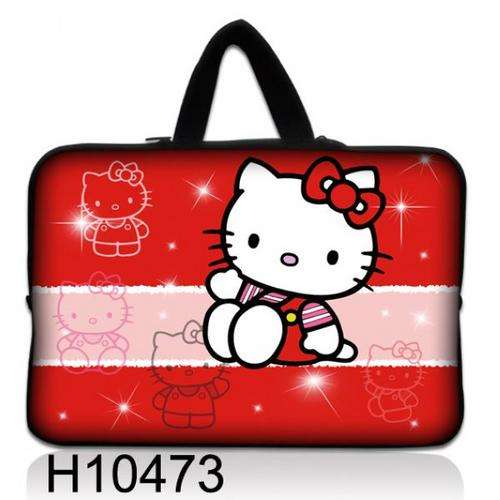 Hello Kitty Sleeve, fits laptops up to 15" with handles