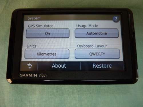 Garmin Nuvi 1310 in original box