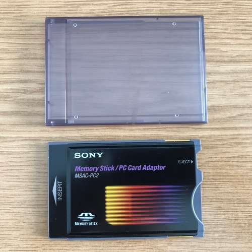 Sony PCMCIA Memory Stick Reader (MSAC-PC2) PCMCIA Adapter Card Reader for Laptop Notebook