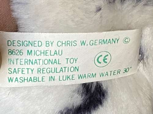 Chris design ,W.Germany stuffed animal, collectors item, vintage, kids toy