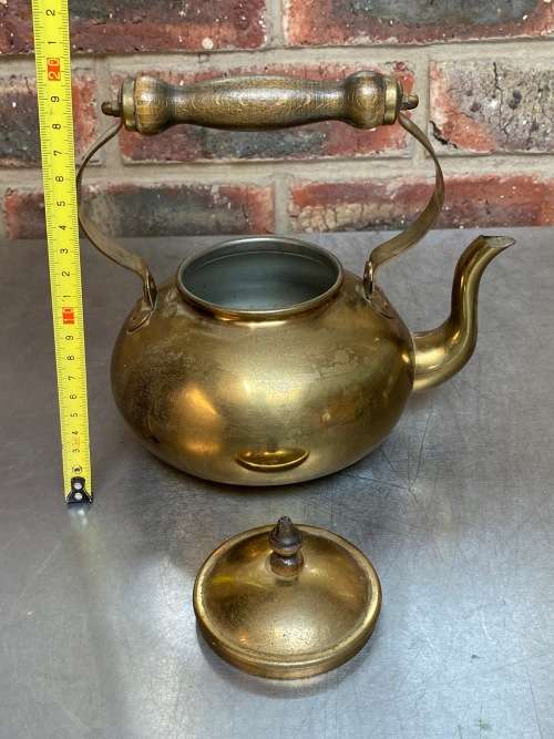 Brass Tea Can Kettle , vintage, collectors item,