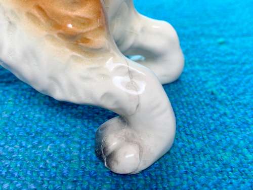 Porcelain dog refurbished