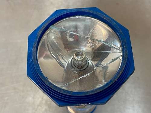 DAIMON HANDTORCH FROM GERMAN VINTAGE, rare ,collectors item, made in Germany