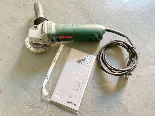 Big Strong Bosch PWS 10-125 CE Angle Grinder  1020W, (working)