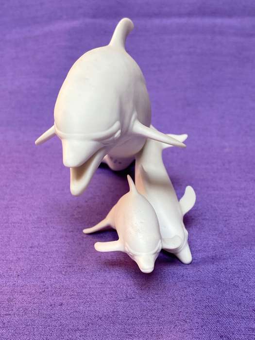 Goebel Dolphin Group porcelaine ,1988, Made in W.Germany, rare, collectors item