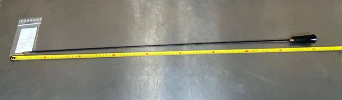 Rifle Cleaning Rod 84cm long with VFG Adapter for Cal. 4-4.5mm ( .22 or airrifle), from Germany
