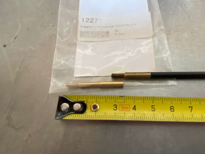 Rifle Cleaning Rod 84cm long with VFG Adapter for Cal. 4-4.5mm ( .22 or airrifle), from Germany