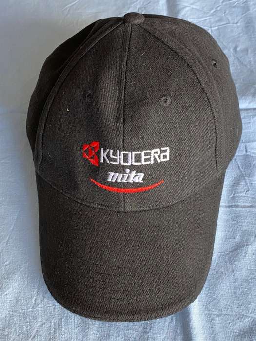 Kyocera Mita Baseball Cap, black ,new, vintage, collectors item
