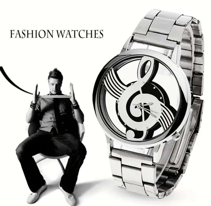 Unique Stainless steel unisex watch