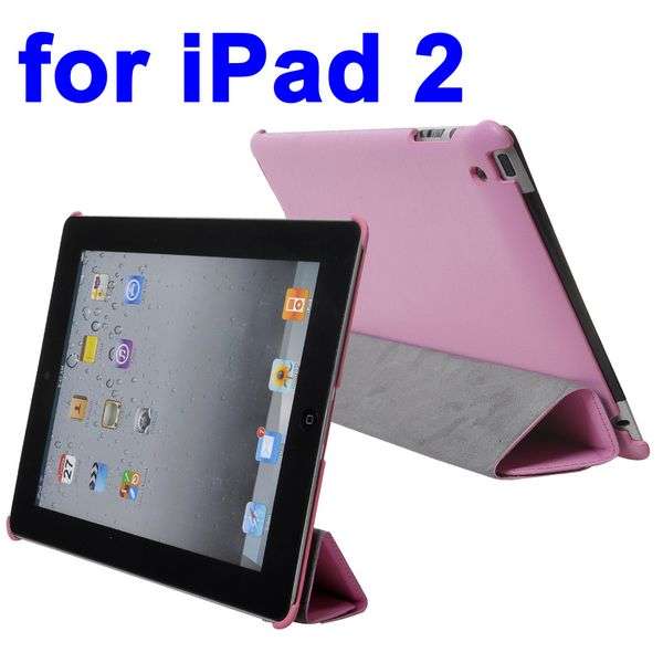 Smart Leather Case with Fold Stand for iPad 2