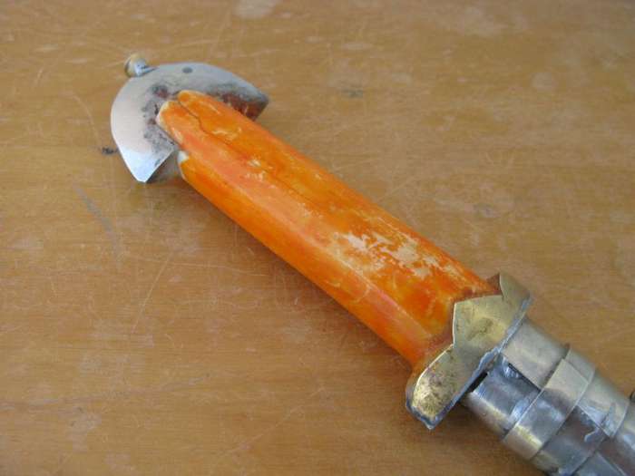 AWESOME FIND !! AN INTERESTING TURKISH STYLE DAGGER WITH SHEATH...WOW !!