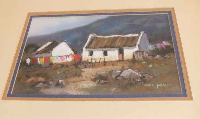 An original pastel by well known SA artist Marc Poisson