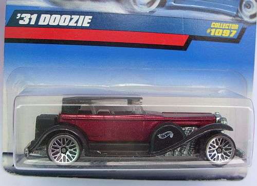 1998 - HOTWHEELS DIE CAST -  `31 DOOZIE - COLLECTOR # 1097