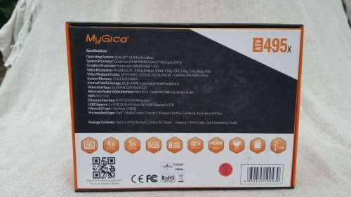 ***AKM - MY GICA ATV495x android marshmallow 6.0 media player for monitors & TV***