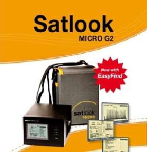 Satlook G2 Satellite Field Strength Meter to allign satellite dishes for V-Sat, Ku + C-Band