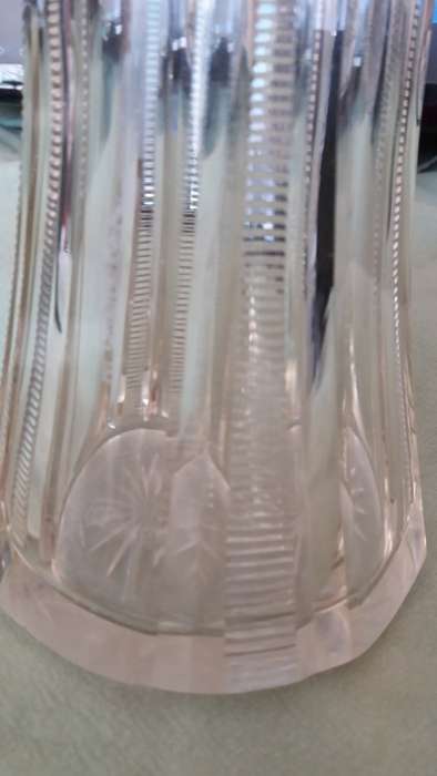 Rare Antique Austro-Hungarian 800 Silver And Cut Crystal Claret Jug