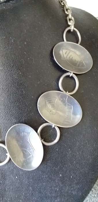 Vintage Birger Haglund Sterling Silver Necklace - (54.7g)