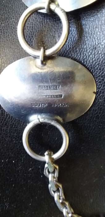 Vintage Birger Haglund Sterling Silver Necklace - (54.7g)