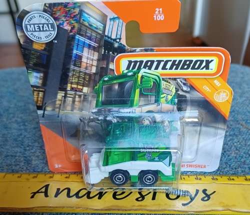 2019 Matchbox ~ 21/100 MBX Mini Swisher ~ Mint on Short card