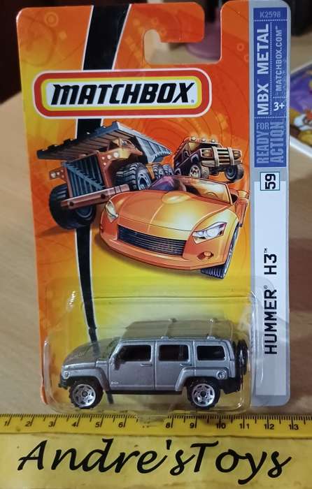 2006 Matchbox ~ #59 Hummer H3 ~ Mint on Long card