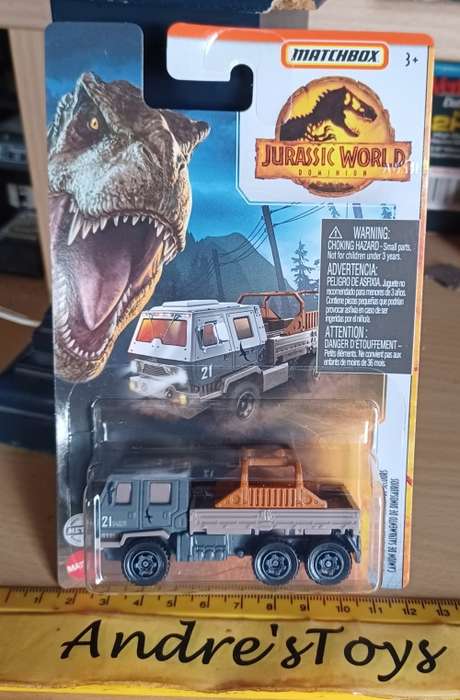 2021 Matchbox ~  Jurassic World ~ Off-road Rescue Rig