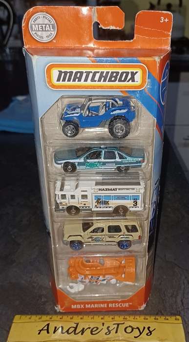 Matchbox ~ 5 Pack - MBX Marine Rescue ~ 2020
