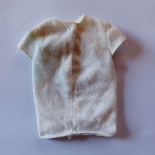 Vintage Barbie - Top White ` Rockers