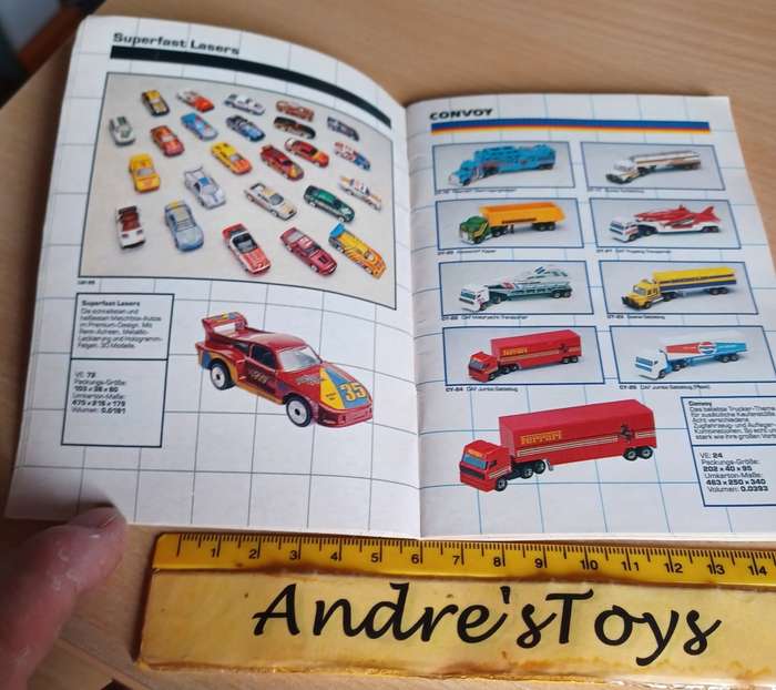 Matchbox catalog ~ German edition ~ 1989