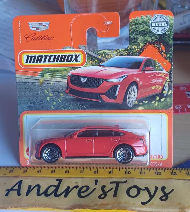 2022 Matchbox `Short Card` ~ No72/100 2021 Cadillac CT5-V
