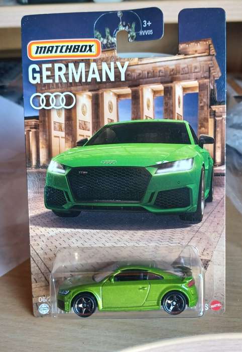 2023 Matchbox ~ Germany ~ 5/24 2020 Audi TT RS ~ Mint on card
