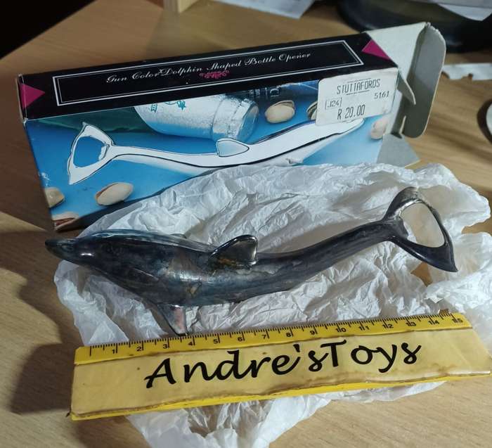 Silverplated Dolphin Shaped Bottle opener