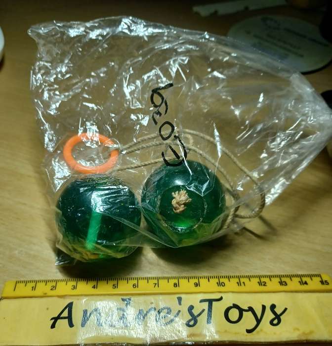 Clackers (also known as Clankers, Ker-Bangers, latto-latto ) 60`s / 70`s Toy