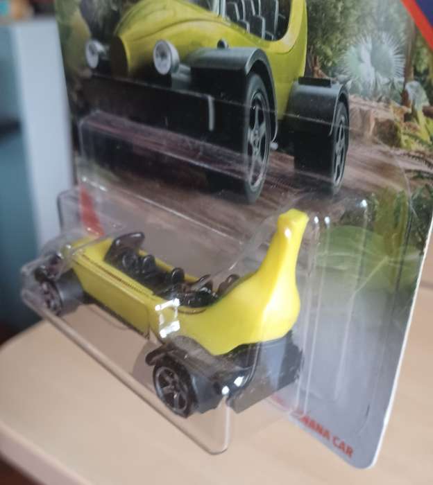 2019 Matchbox ~ Big Banana Car ~ Mint  on Long card