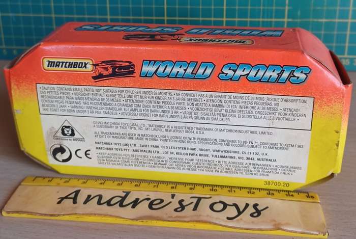 1993 Matchbox ~ World Sports ~ Ferrari