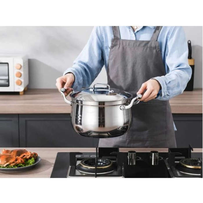 10-piece aluminum pot set kitchenware set
