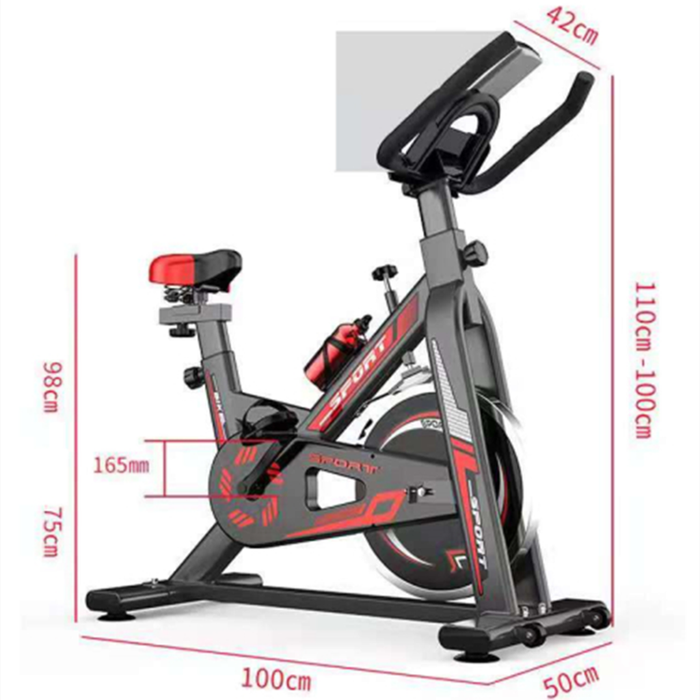 Indoor spinning bike belt drive flywheel exercise bike adjustable fitness equipment exercise