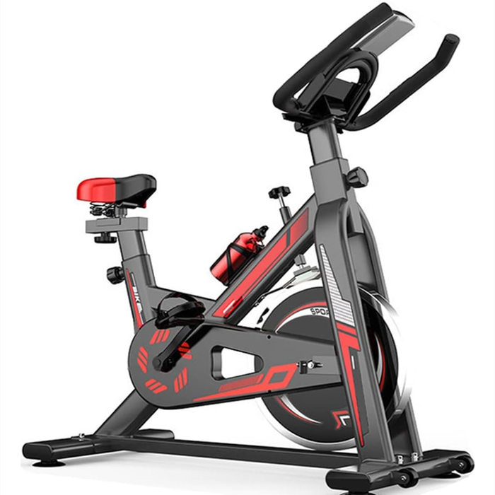 Indoor spinning bike belt drive flywheel exercise bike adjustable fitness equipment exercise